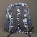 Backpack d'ordinateur portable multi-poches transparent imperméable